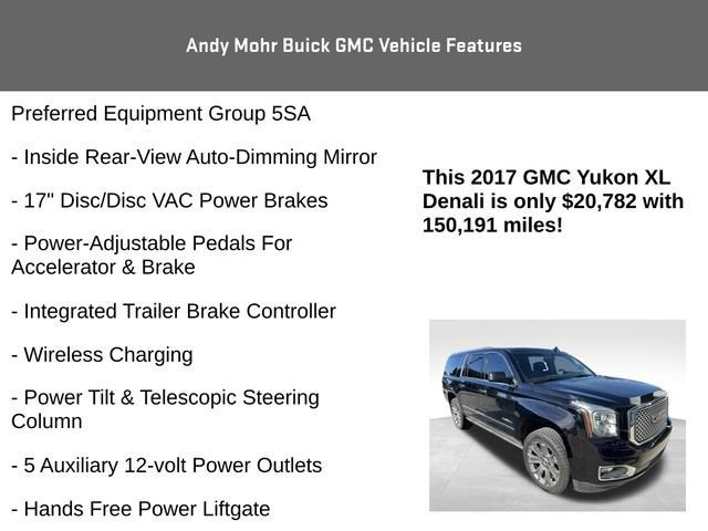 2017 GMC Yukon XL Denali