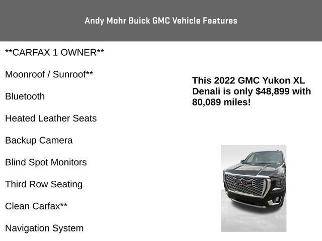 2022 GMC Yukon XL Denali