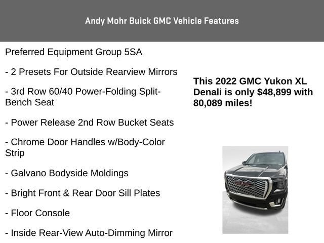 2022 GMC Yukon XL Denali