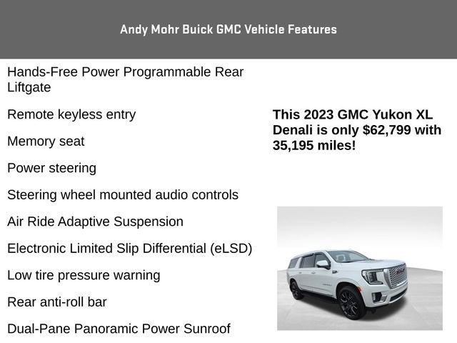 2023 GMC Yukon XL Denali