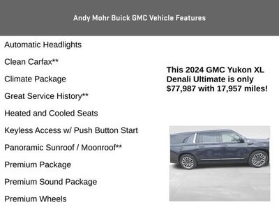 2024 GMC Yukon XL Denali Ultimate