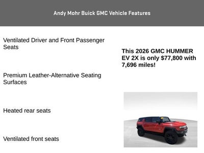2026 GMC HUMMER EV SUV 2X