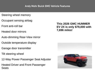 2026 GMC HUMMER EV SUV 2X