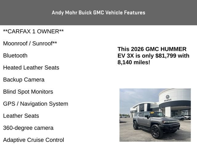 2026 GMC HUMMER EV SUV 3X