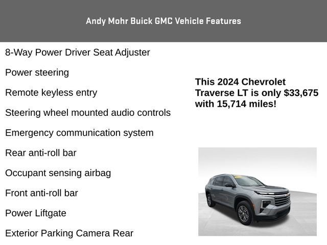 2024 Chevrolet Traverse LT