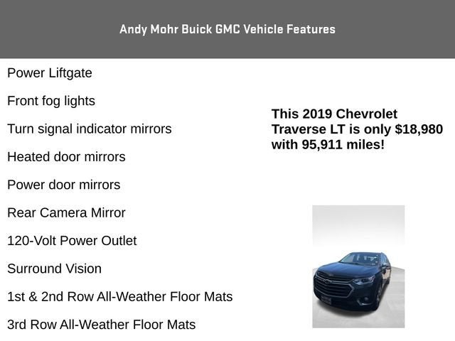 2019 Chevrolet Traverse LT Leather