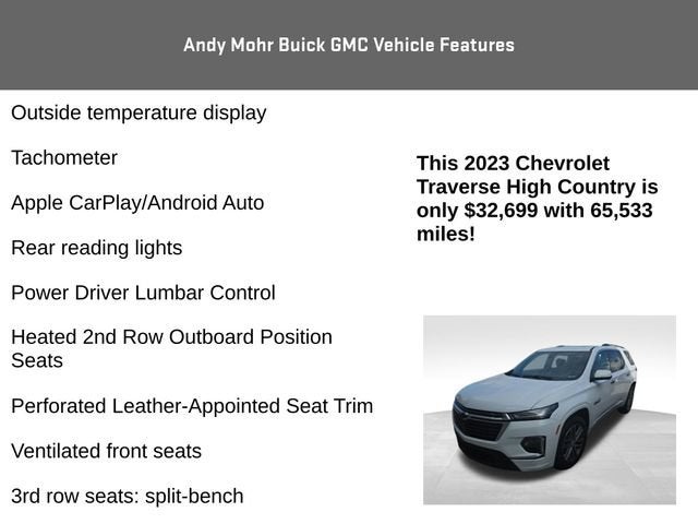 2023 Chevrolet Traverse High Country