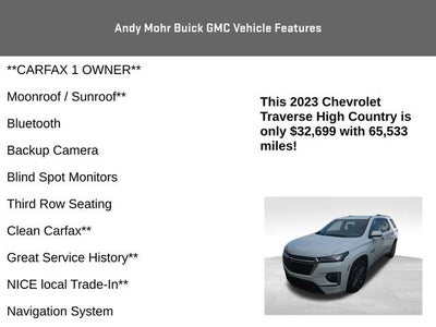 2023 Chevrolet Traverse High Country