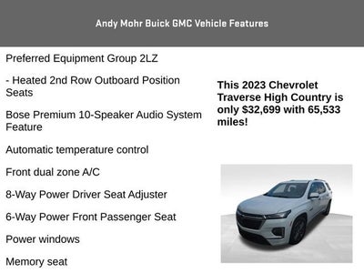 2023 Chevrolet Traverse High Country