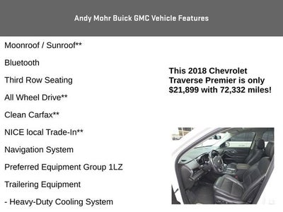 2018 Chevrolet Traverse Premier