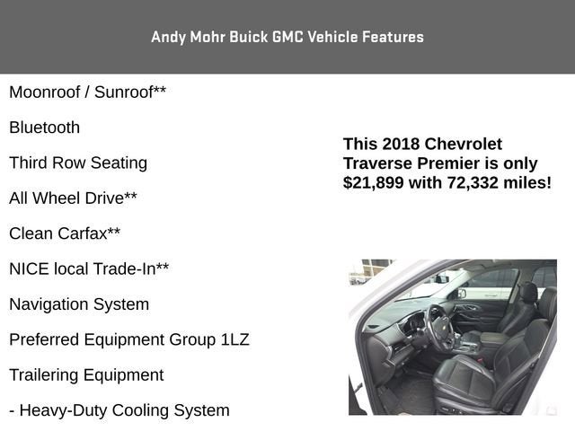 2018 Chevrolet Traverse Premier
