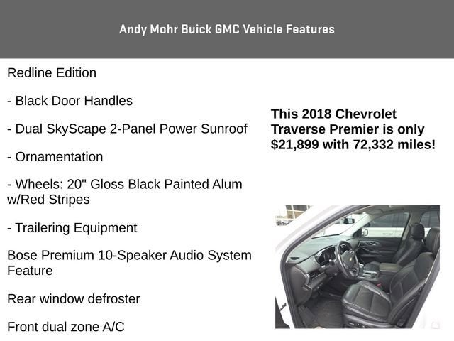 2018 Chevrolet Traverse Premier