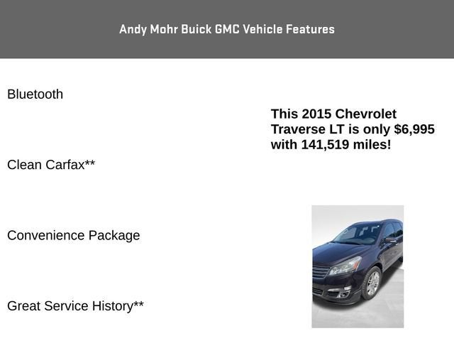 2015 Chevrolet Traverse LT