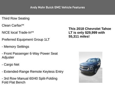 2018 Chevrolet Tahoe LT