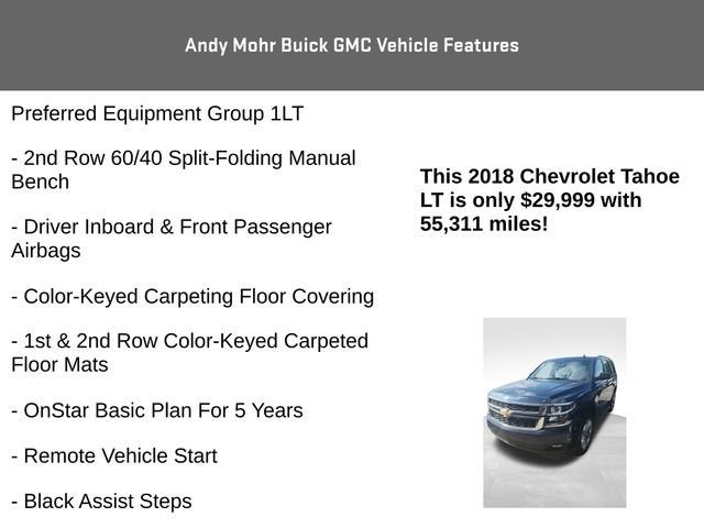 2018 Chevrolet Tahoe LT