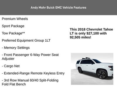 2018 Chevrolet Tahoe LT