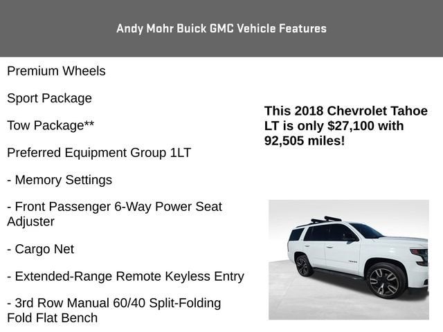 2018 Chevrolet Tahoe LT