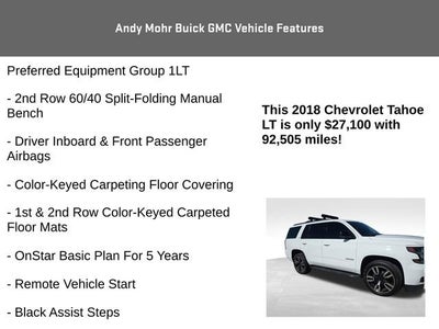 2018 Chevrolet Tahoe LT