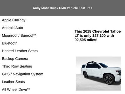2018 Chevrolet Tahoe LT