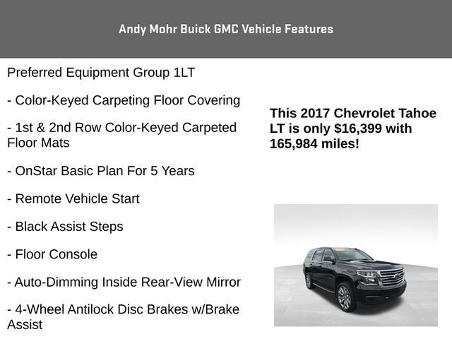 2017 Chevrolet Tahoe LT