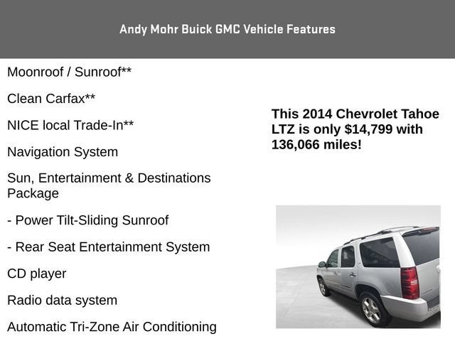 2014 Chevrolet Tahoe LTZ