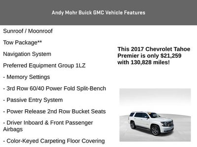 2017 Chevrolet Tahoe Premier