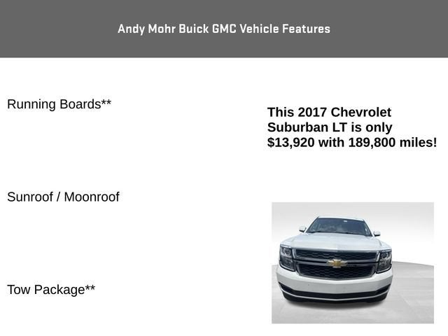 2017 Chevrolet Suburban LT