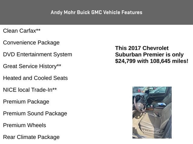 2017 Chevrolet Suburban Premier