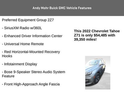 2022 Chevrolet Tahoe Z71