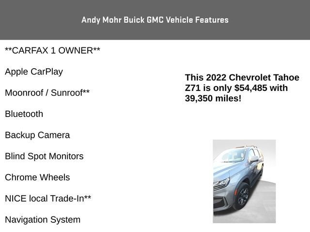 2022 Chevrolet Tahoe Z71