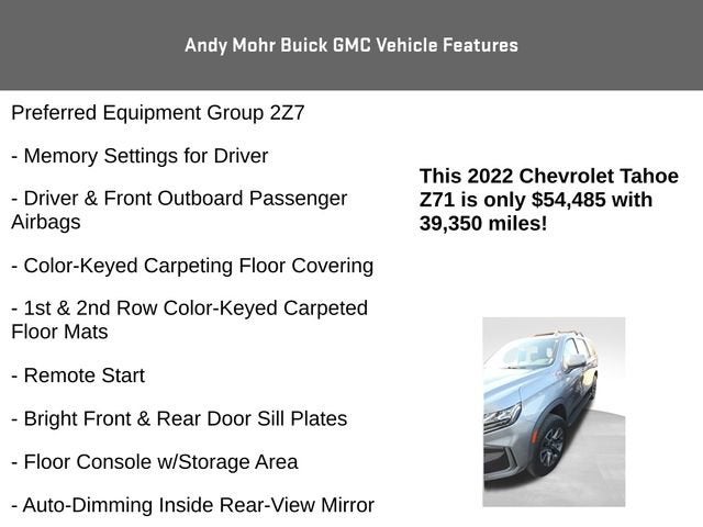 2022 Chevrolet Tahoe Z71