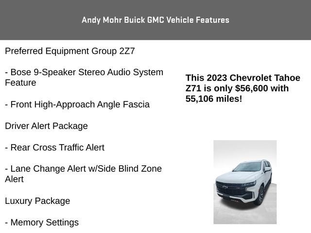 2023 Chevrolet Tahoe Z71
