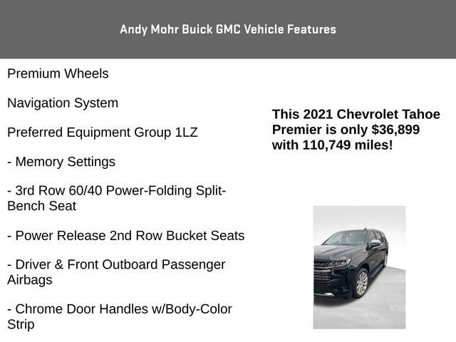 2021 Chevrolet Tahoe Premier