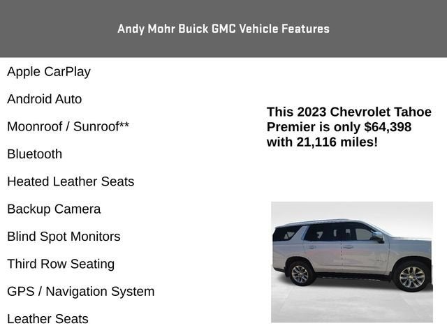 2023 Chevrolet Tahoe Premier