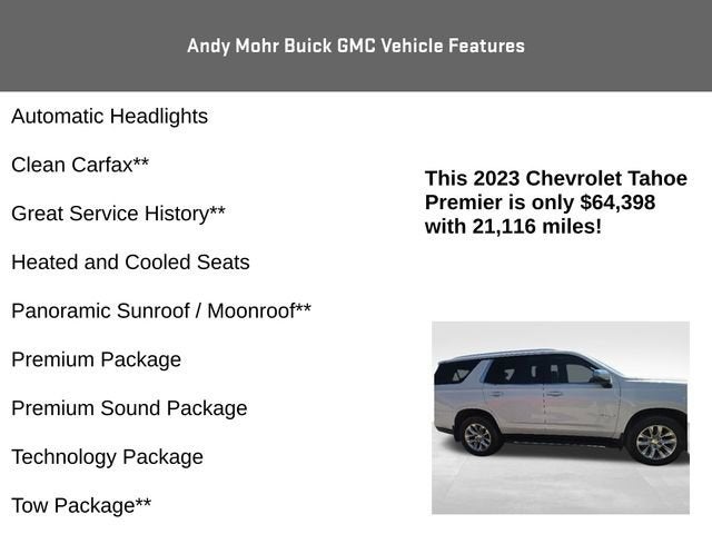 2023 Chevrolet Tahoe Premier