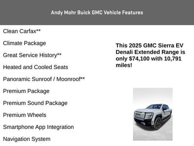 2025 GMC Sierra EV Extended Range Denali