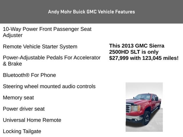 2013 GMC Sierra 2500 HD SLT