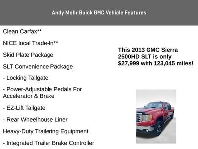 2013 GMC Sierra 2500 HD SLT