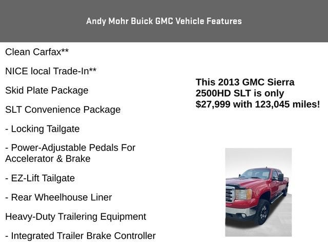 2013 GMC Sierra 2500 HD SLT