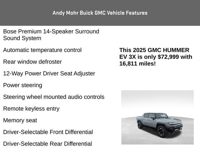 2025 GMC HUMMER EV Pickup 3X