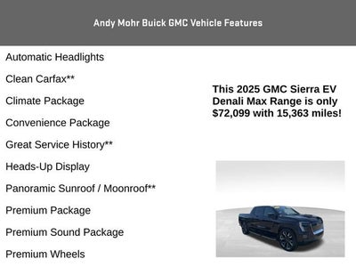 2025 GMC Sierra EV Max Range Denali