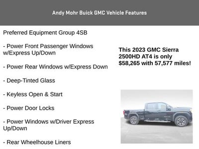 2023 GMC Sierra 2500 HD AT4