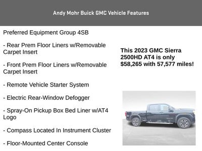 2023 GMC Sierra 2500 HD AT4