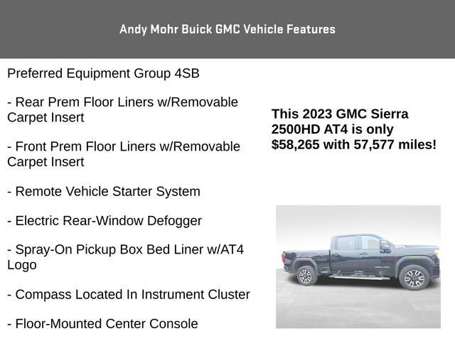 2023 GMC Sierra 2500 HD AT4