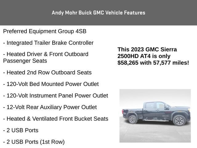 2023 GMC Sierra 2500 HD AT4