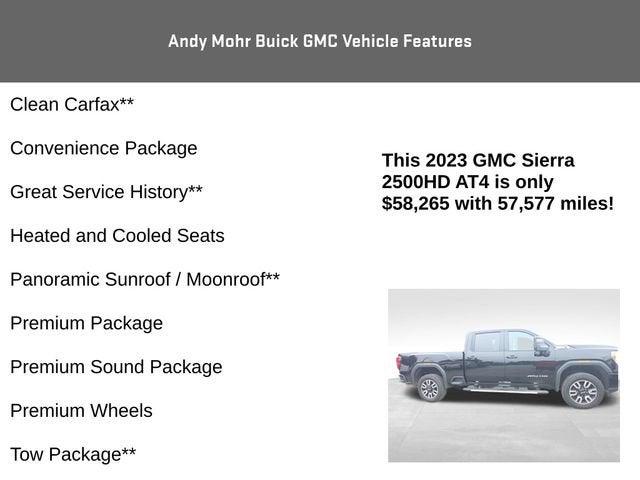 2023 GMC Sierra 2500 HD AT4