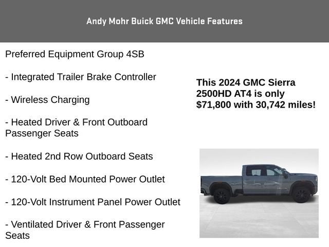 2024 GMC Sierra 2500 HD AT4