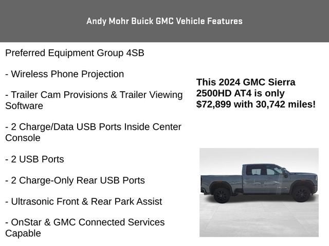 2024 GMC Sierra 2500 HD AT4