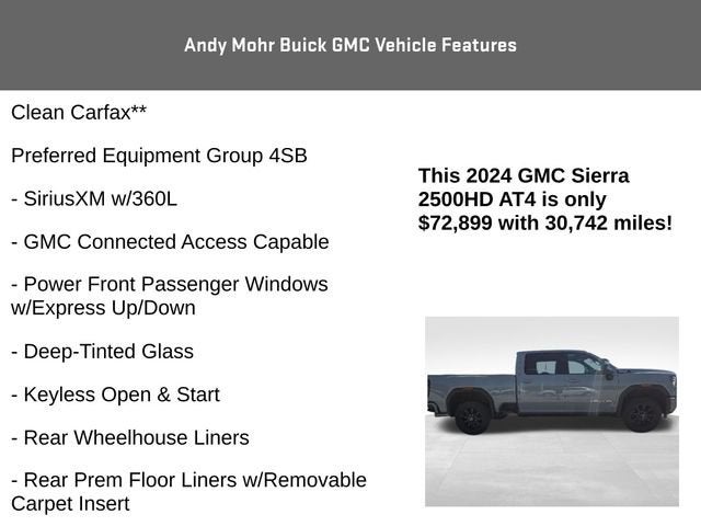 2024 GMC Sierra 2500 HD AT4