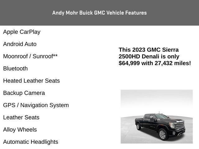 2023 GMC Sierra 2500 HD Denali